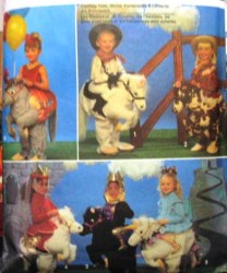 8586 SIMPLICITY KIDS HORSE COSTUME, ACCESSORIES, SKIRT PATTERN S-LG